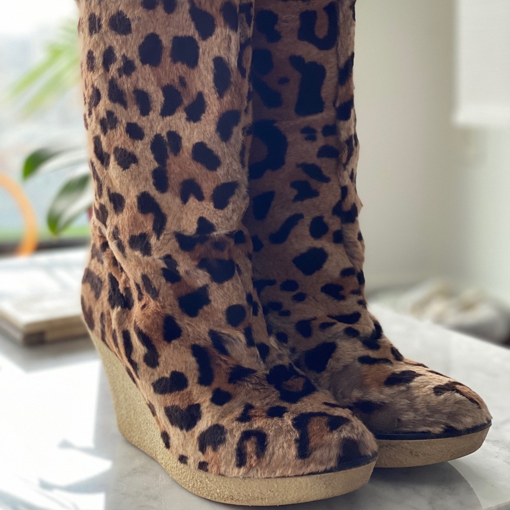 Fluffy Sonya Rykiel boots 39